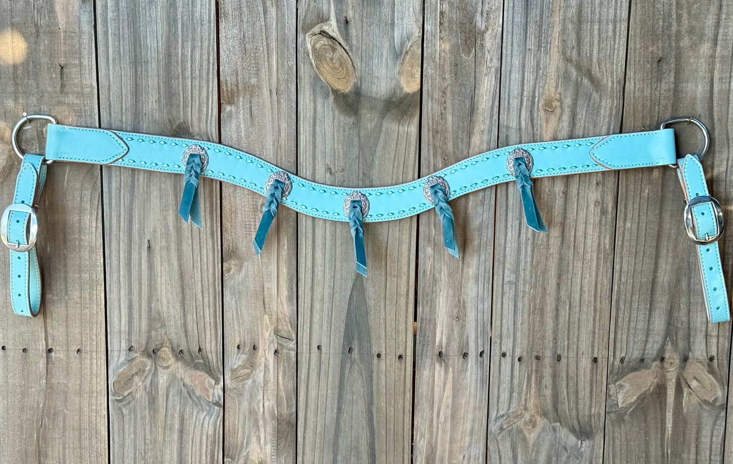 Blue Narrow Tripping Collar