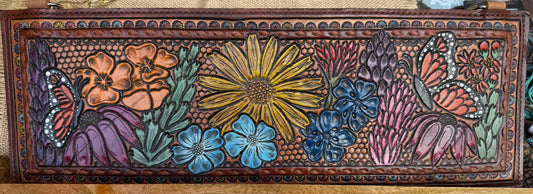 Wildflower wall hanger
