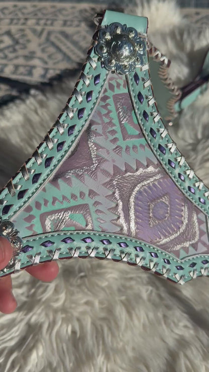 Blue Ice Breast Collar