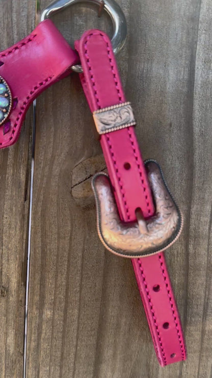 Pink Floral Breast Collar